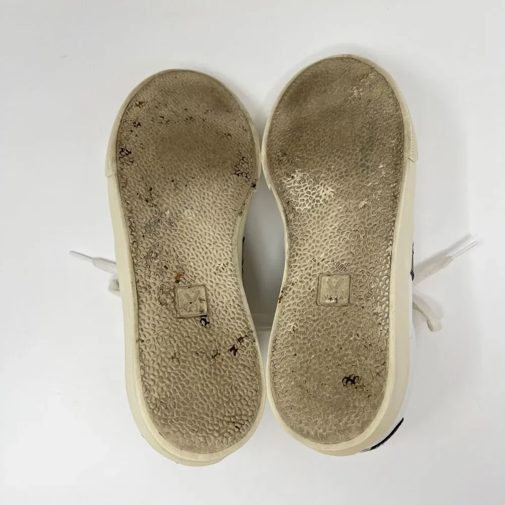 Veja Women's Campo Leather Sneakers, White Size 10
